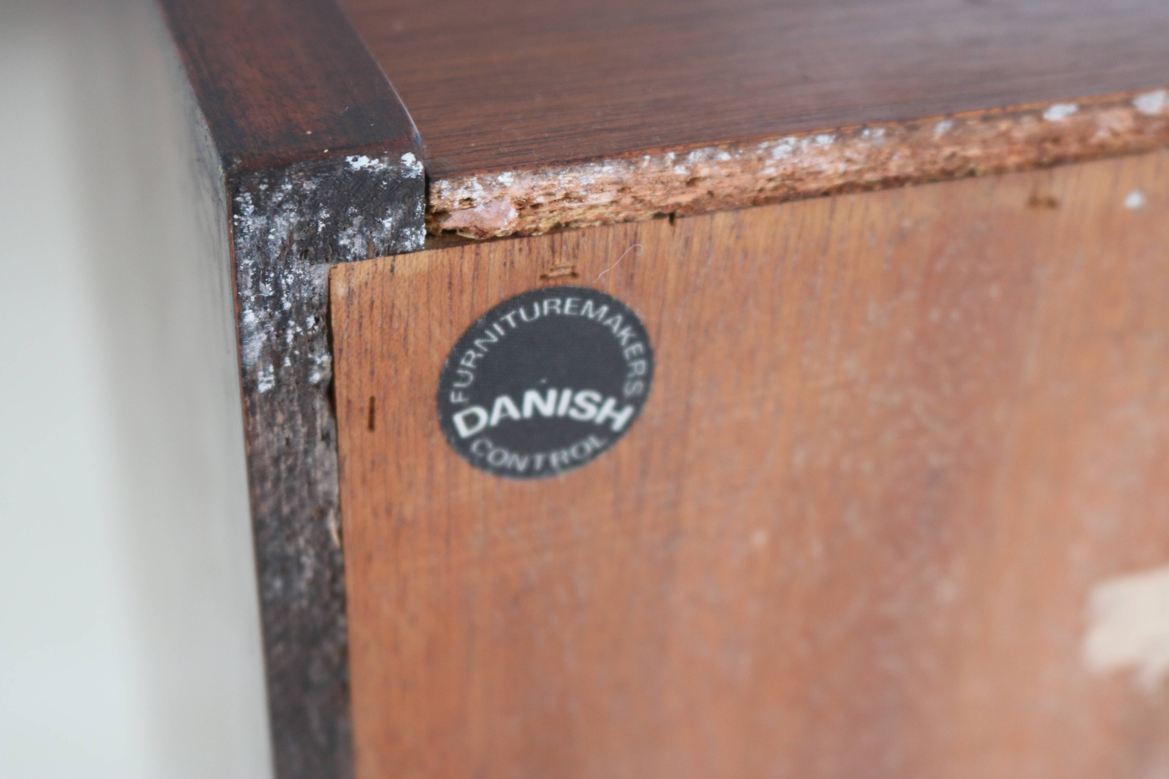 Bibliothèque vintage, années 60, danois