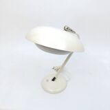 Lampe de table blanche italienne, Stilnovo années 1950