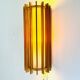 Tema Model Cylindrical Wall Lamp In Pine By Ib Fabiansen For Fog & Mørup, Denmark 1960S