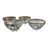 4 Coupes champagne vintage