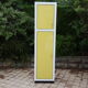 Armoire de rangement vintage formica jaune