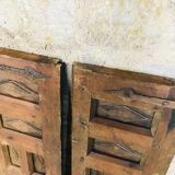 Closet doors swing shutters claustra 18th century