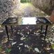 Vintage coffee table 50s - golden bird décor