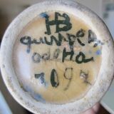 Sandstone vase, HB Quimper Odetta, twentieth century