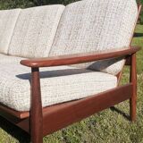 Scandinavian teak sofa 1960