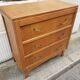 Commode vintage pied compas