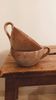 Pair of antique stoneware cups