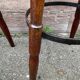 Set of 4 bar stools restaurant pub tavern bentwood art deco 1950-1960