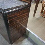 Table De Nuit En ebene de macassar