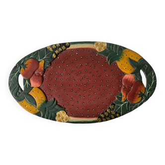 Handcrafted wooden tray