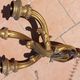 Pair of Louis XVI style wall sconces in bronze from the early 20th century, weighing 12 kg and 70 cm high.