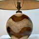 Art Deco table lamp attributed to Jean Besnard, ceramic, France, 1935