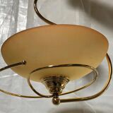 CVL brand ceiling light Cogolin model glass