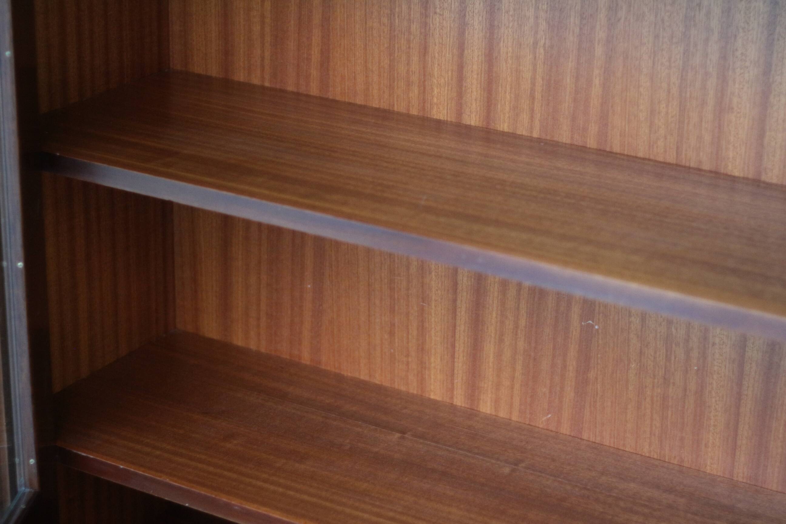 Mahogany veneer library, coming from Matignon