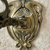 Pair of Art Nouveau wall candlesticks
