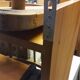 Solid pine wall shelf