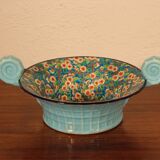 Art Deco cup from Longwy enamels
