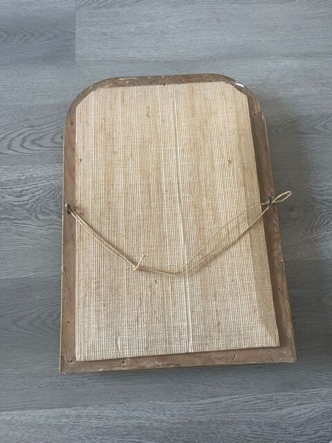 Small mirror of fireplace stucco gilded wood XIX eme 40x55cm