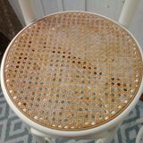 3 high bar cane chairs