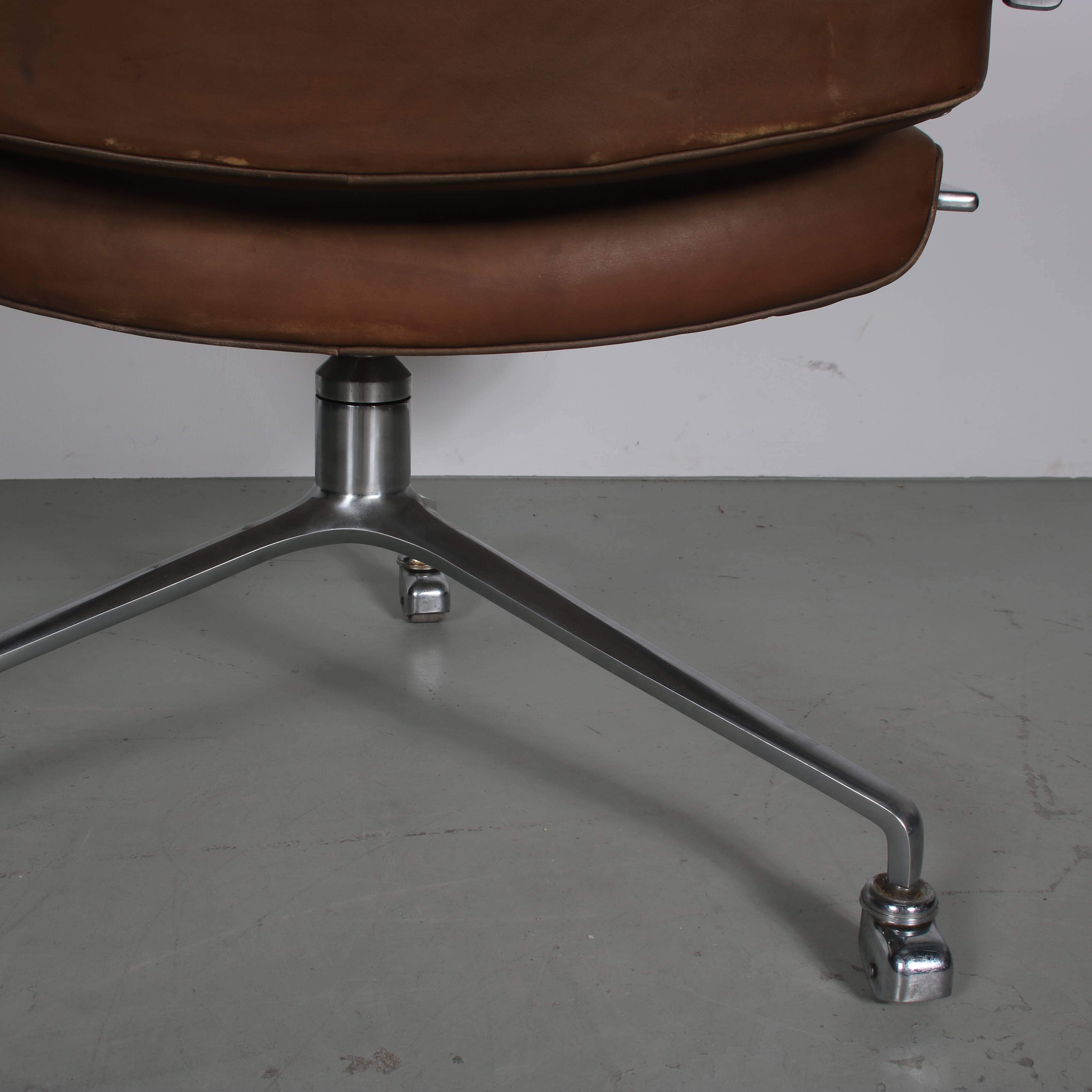 Conference Chair by Preben Fabricius & Jorgen Kastholm for Kill International, Denmark 1970