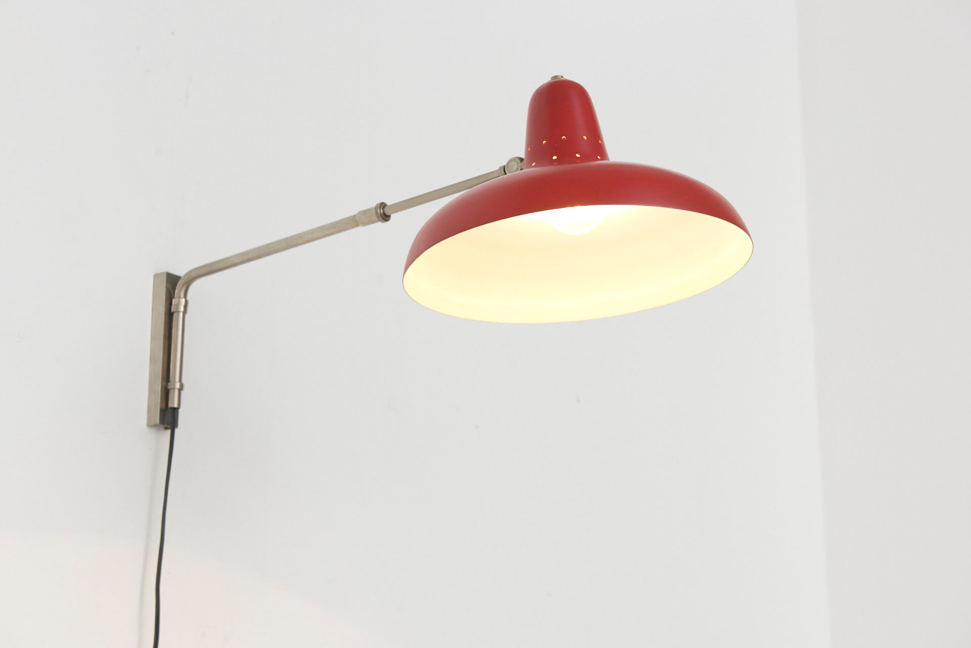 Telescopic Wall Lamp by H. Fillekes for Artiforte, Netherlands - 1950's