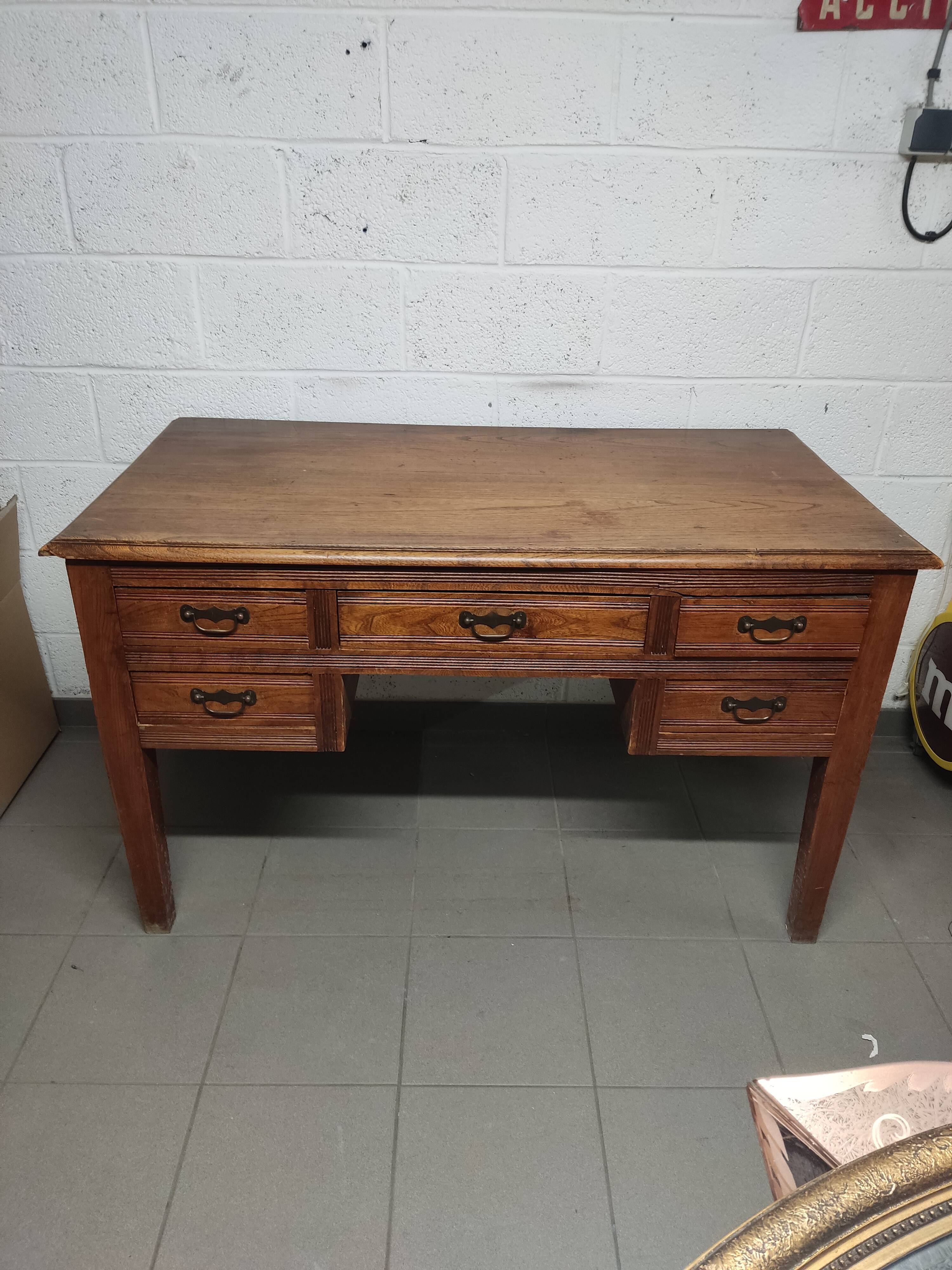 1920 oak desk banker
