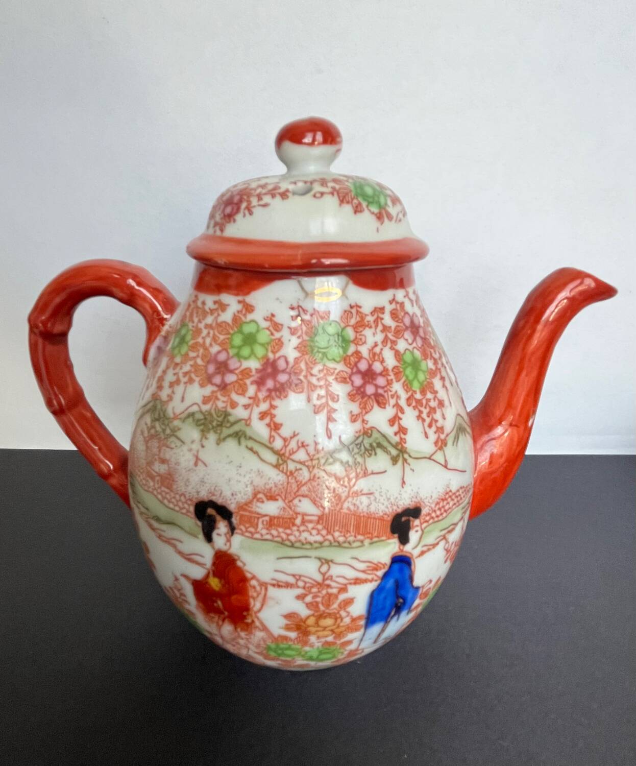 Service à thé en porcelaine de Chine 12 pièces