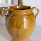 Glazed terracotta grease pot / jar
