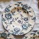 Trio of earthenware saucers