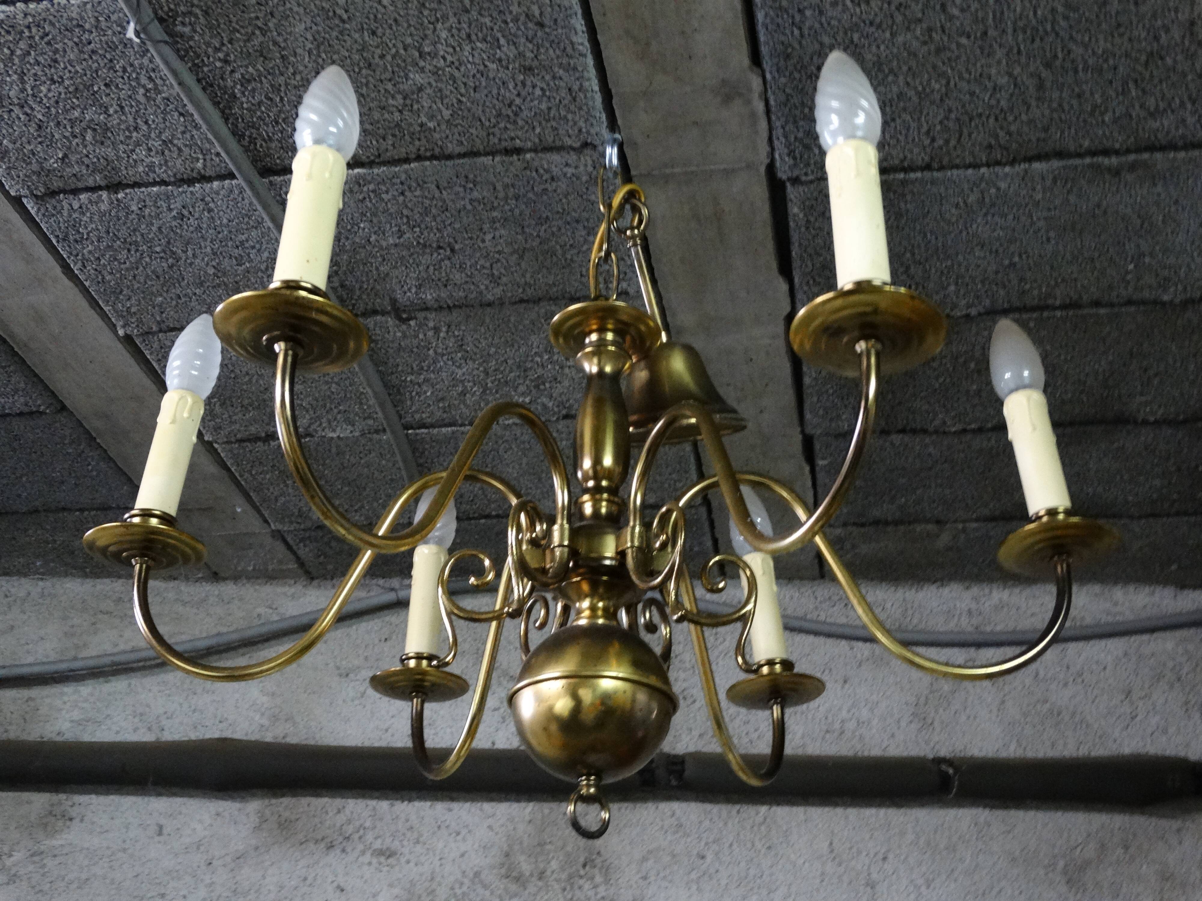 “Dutch” style chandeliers