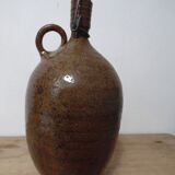 Glazed stoneware bottle
