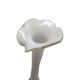 Vintage Twisted Opaline Vase, 1970s