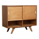 Sideboard with sliding doors, Czechoslovakia, 1960s
