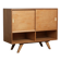Sideboard with sliding doors, Czechoslovakia, 1960s