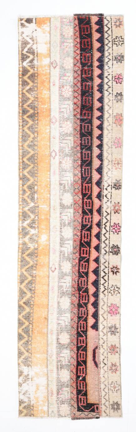 2x7 Shabby Chic Vintage Runner Rug 58x225Cm SK 17375