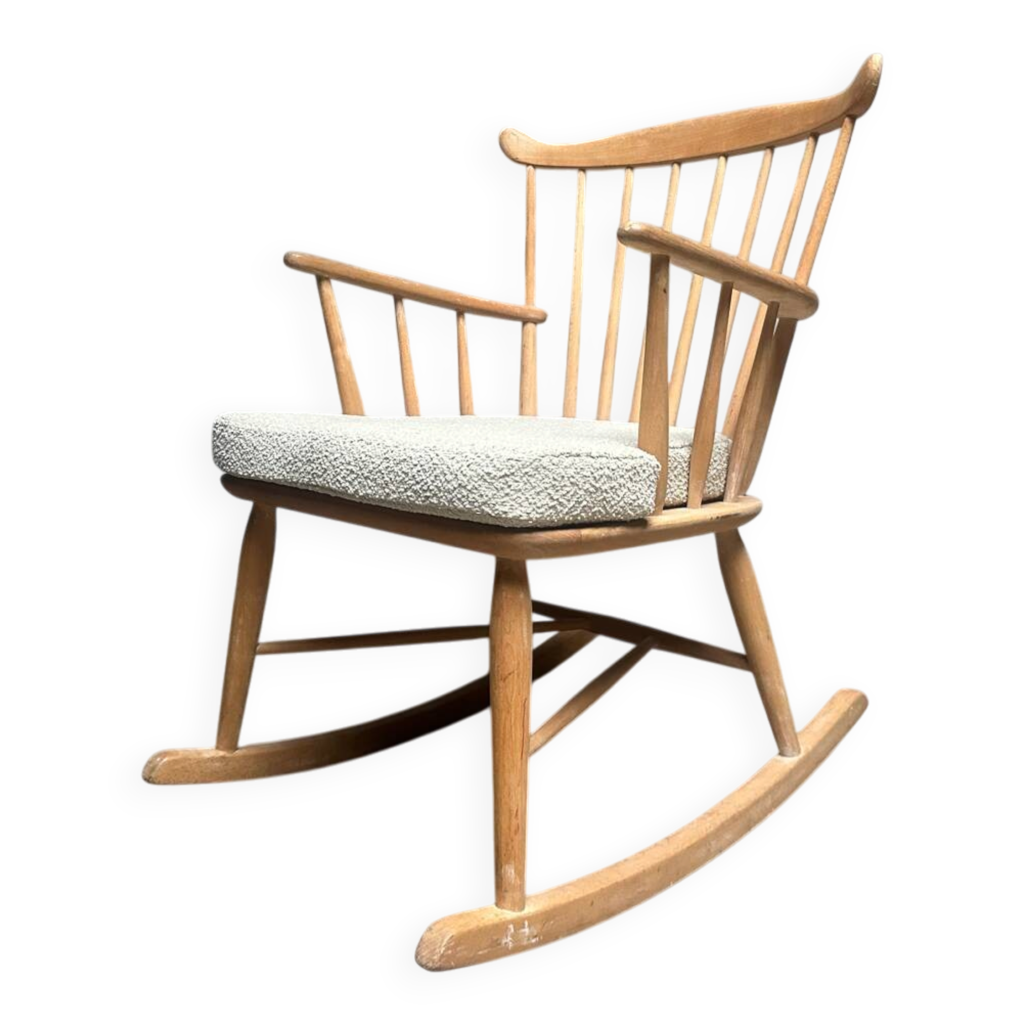 Chaise berçante vintage – Børge Mogensen