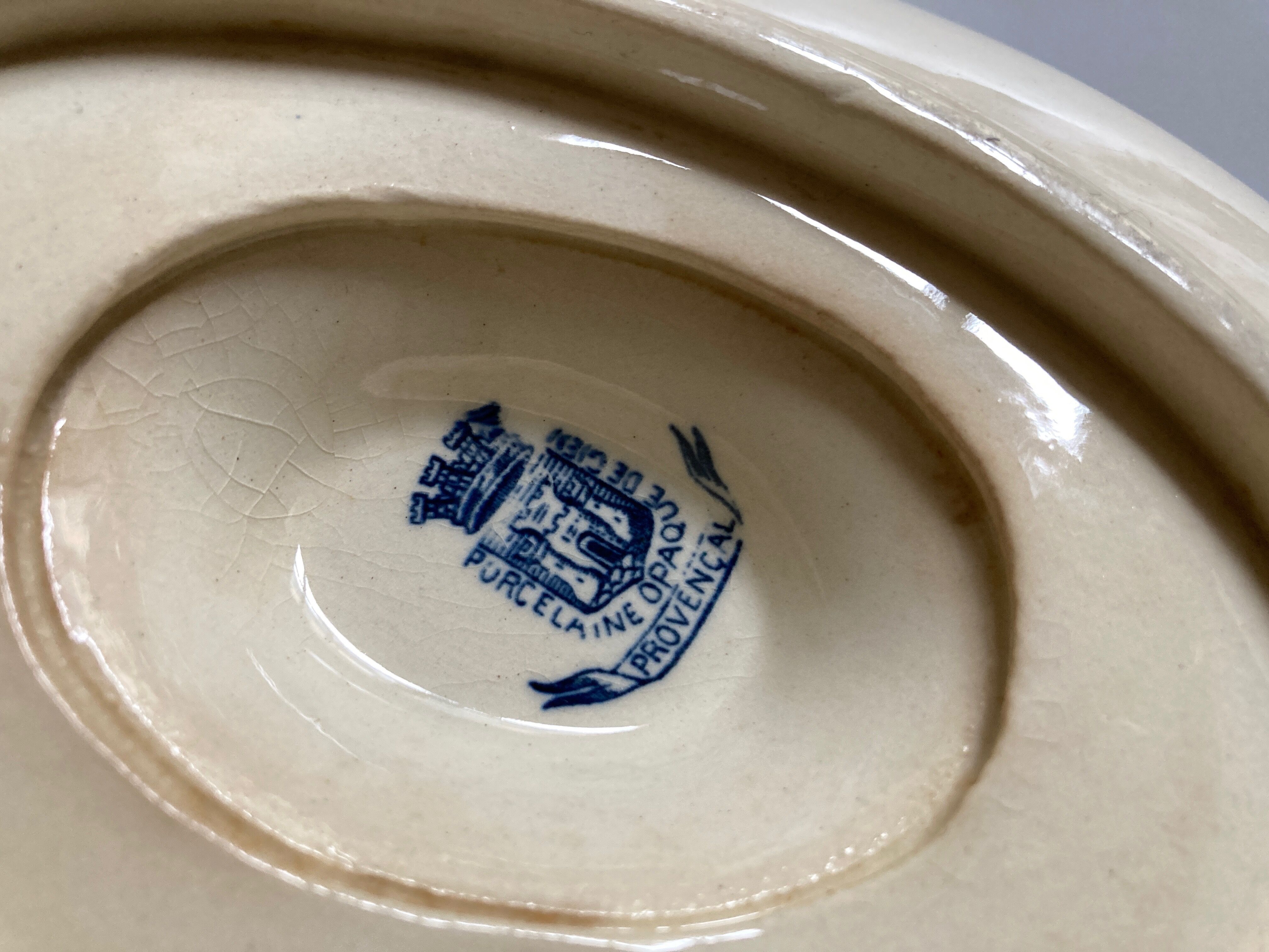 Gien bird décor 1900