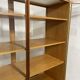 Vintage wardrobe with glass doors