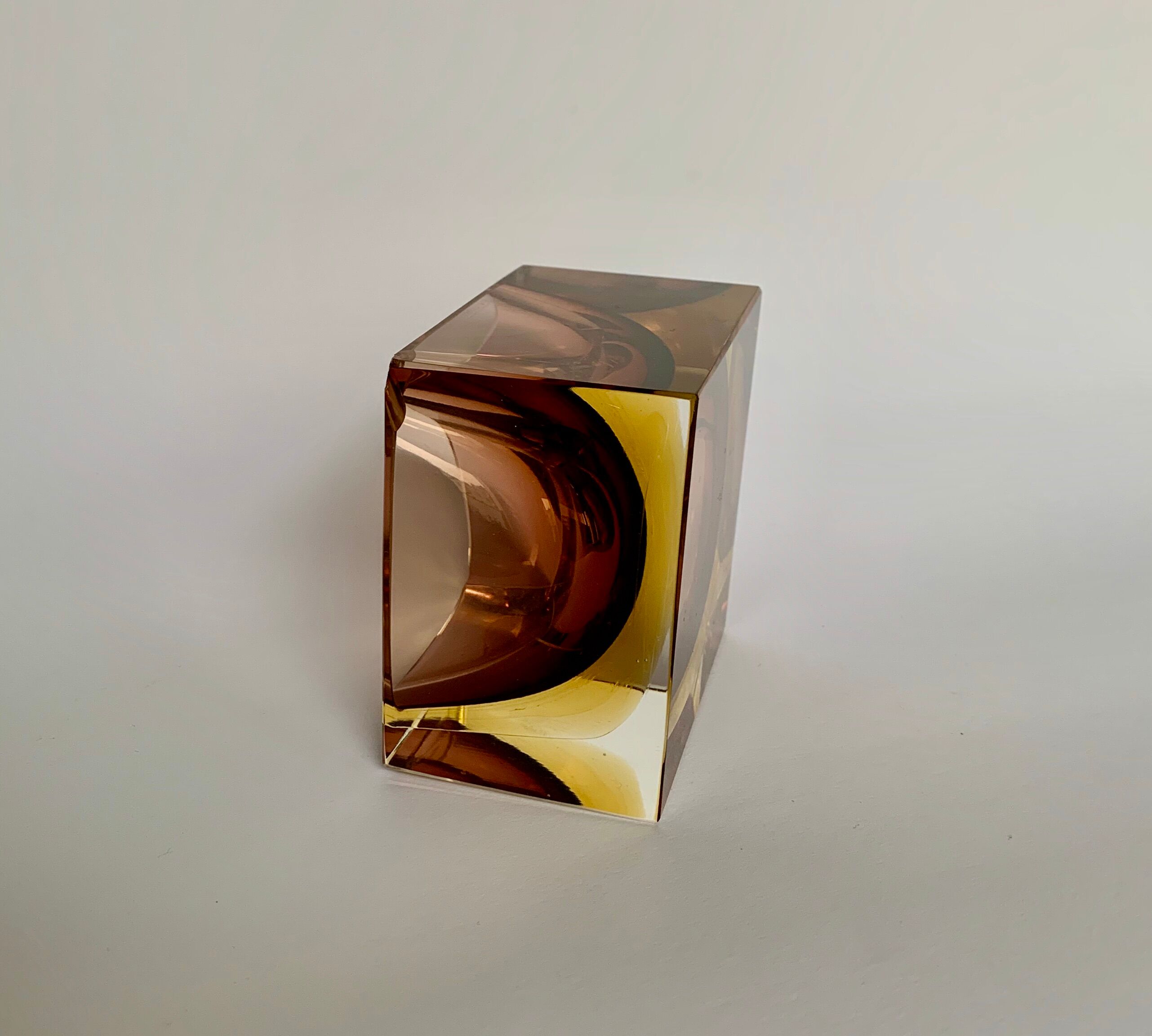 Ashtray by F. Poli for Murano, Italy, 1960s