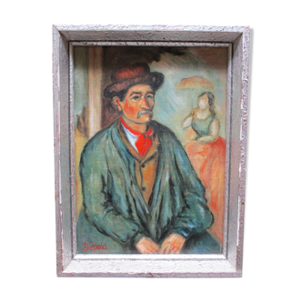 Portrait of man in hat