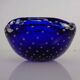 Blue Sommerso Murano Glass Ashtray, Italy, 1960s