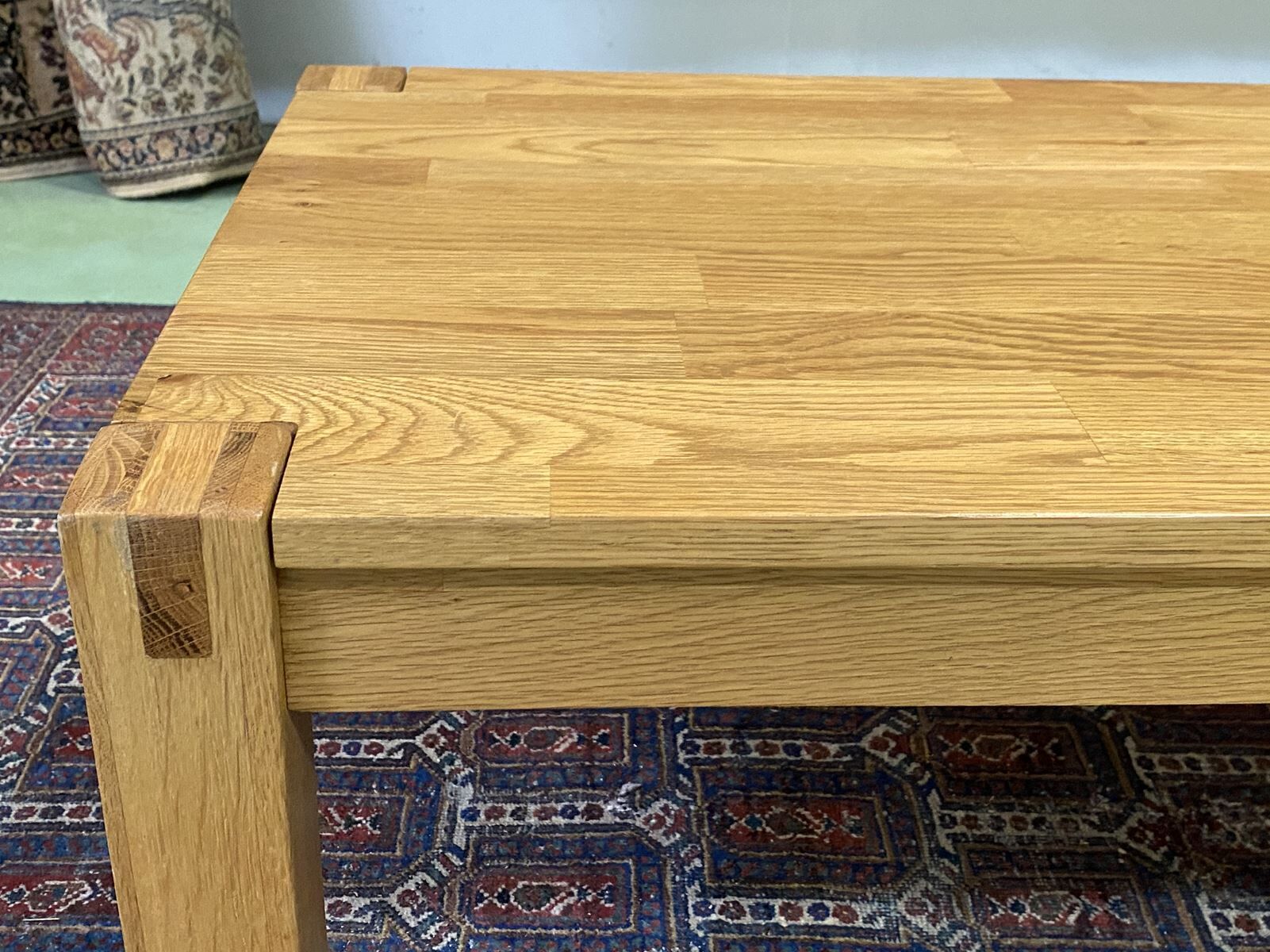 Modern oak coffee table