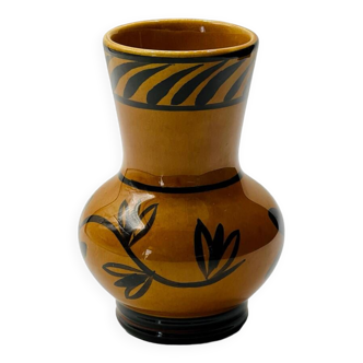 Vase peint à la main 1950
