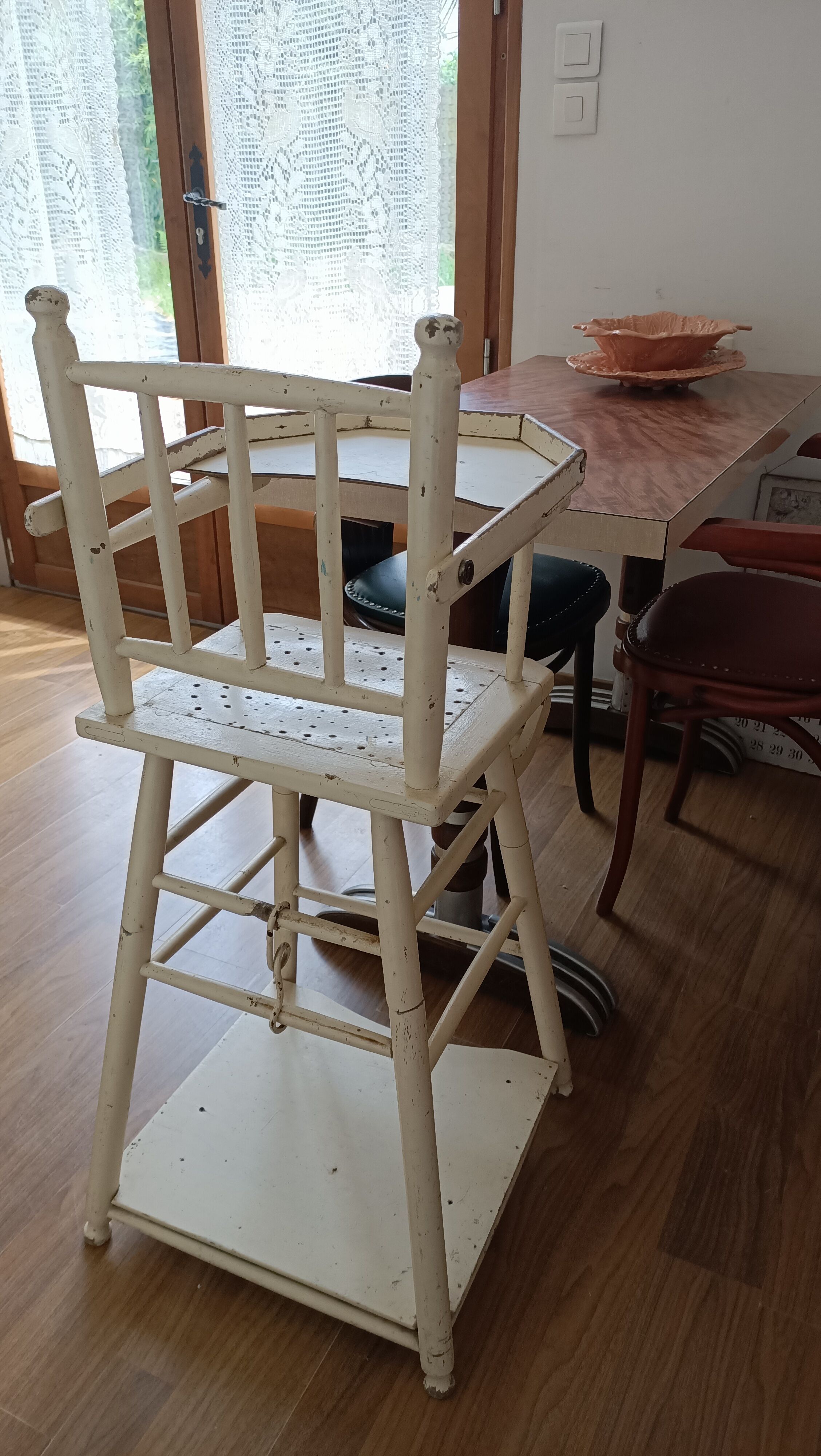 Old high chair child