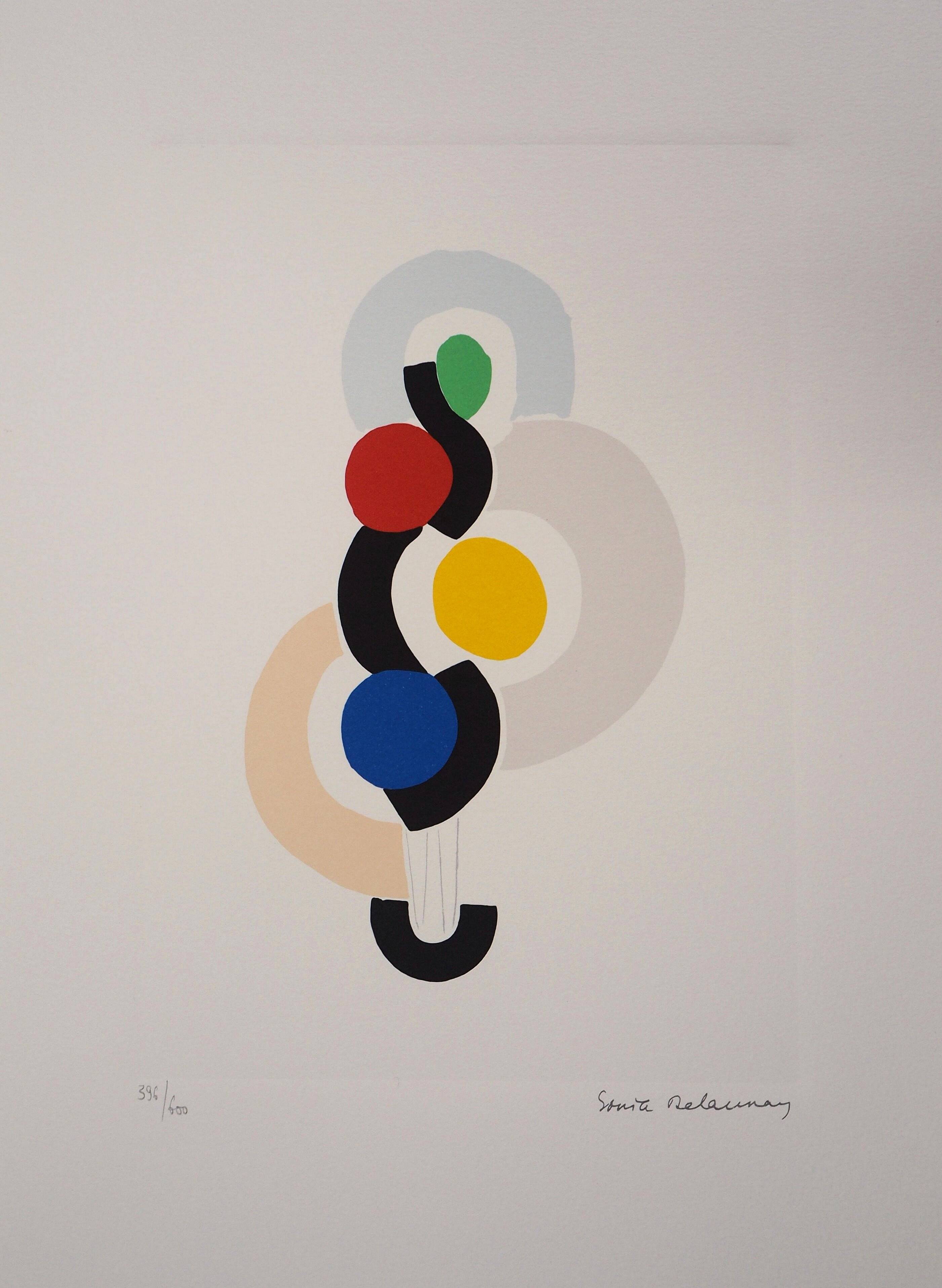 Sonia delaunay: rhythm and dance - lithograph