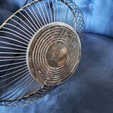 Silver-plated metal basket