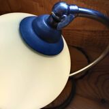 Art deco opaline desk lamp