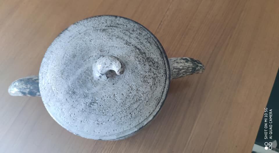 Ceramic soup tureen from Vallauris, circa 1960