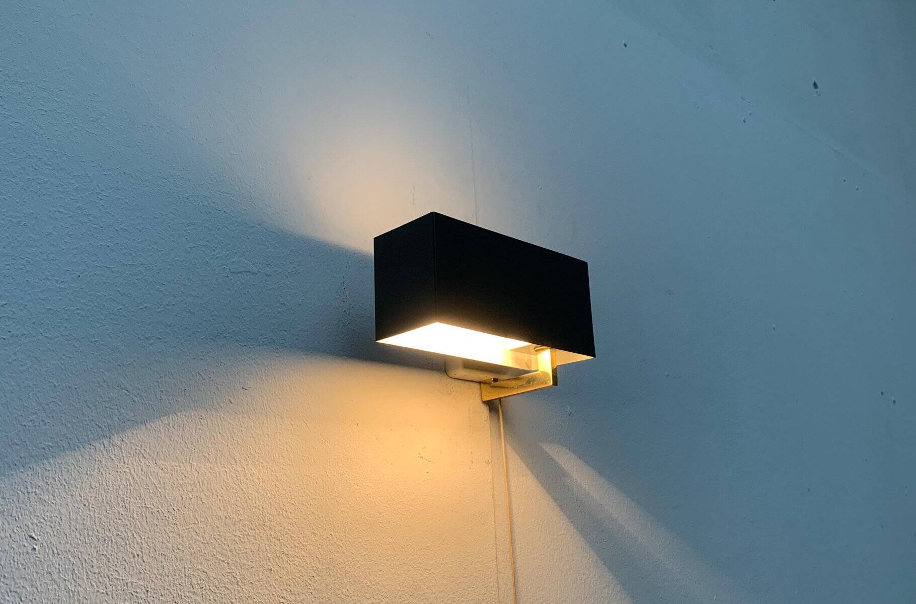 Mid-Century German Minimalist Wall Lamp from Kaiser Leuchten