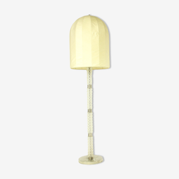 Carl Fagerlund Crystal Floor Lamp for Orrefors , 1960s